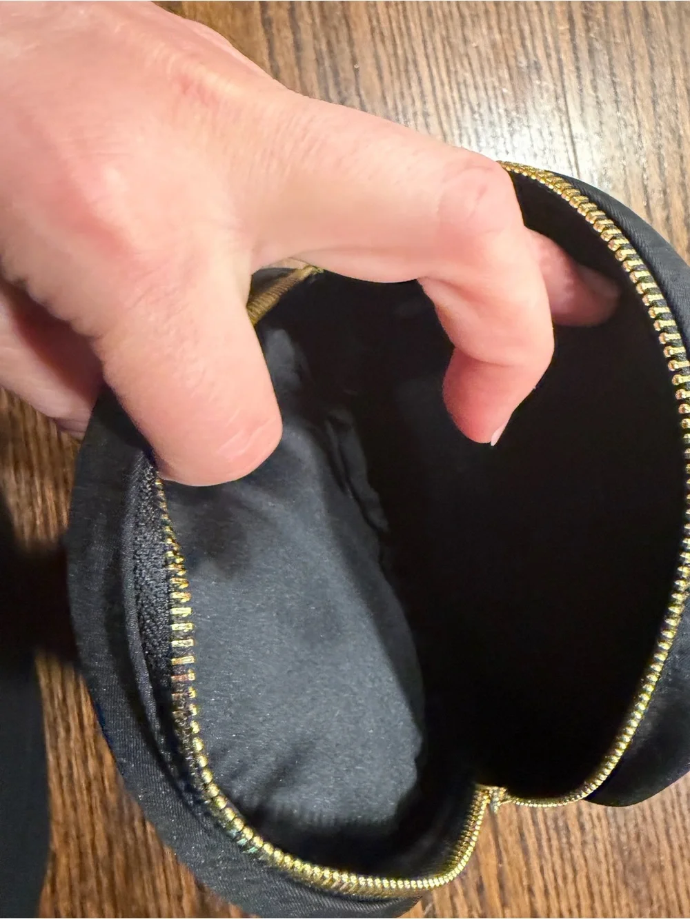 Prada Hot Pink Round Cosmetic Pouch 0209